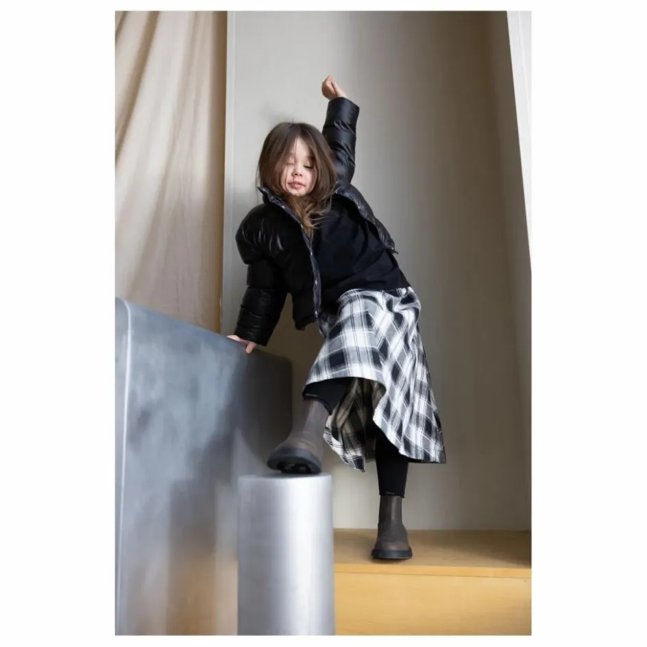 Enfant brunobruno nation Jupes, Shorts*Jupe Mi Longue Gertrud Carreaux Coton Bio |