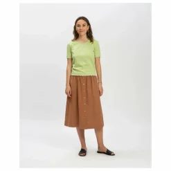 Online Jupe Midi Lin | Femme Jupes, Shorts