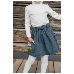 New Bonton Jupe Mochi | Denim gris