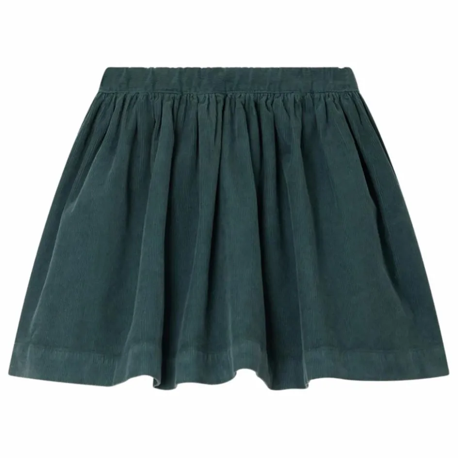 Online Bonpoint Jupe Suzon Velours Coton Bio | Vert foncé