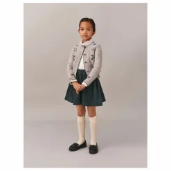 Online Bonpoint Jupe Suzon Velours Coton Bio | Vert foncé