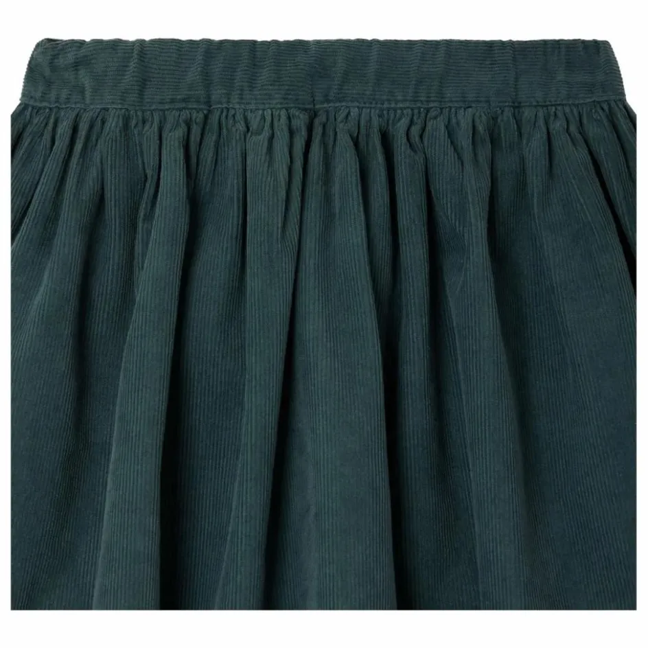 Online Bonpoint Jupe Suzon Velours Coton Bio | Vert foncé