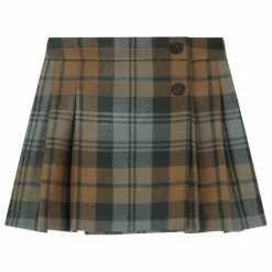 New Jupe Talissa Carreaux Twill Laine | Enfant Jupes, Shorts|Jupes, Shorts