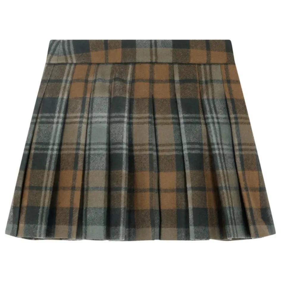 New Jupe Talissa Carreaux Twill Laine | Enfant Jupes, Shorts|Jupes, Shorts