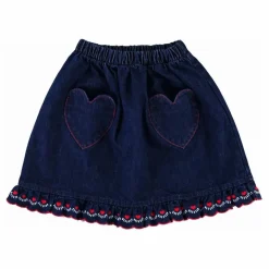 Bebe Organic Jupe Tessa Denim ||Enfant Jupes, Shorts