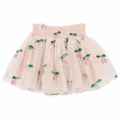 Discount Konges Sløjd Jupe Tullie Cerises Tulle | Rose pâle