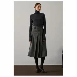 Hot Soeur Jupe Varna | Gris chiné