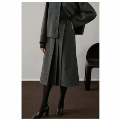 Hot Soeur Jupe Varna | Gris chiné
