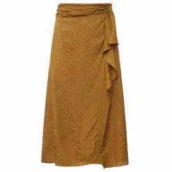 Discount Alma Deia Jupe Volantée Jacquard | Bronze