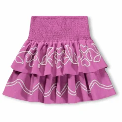 New Molo Jupe Volants Bonita Coton Bio | Violet