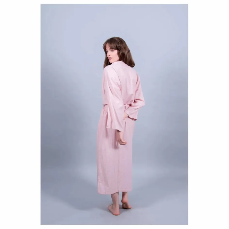 Scarlette Ateliers Kimono Grace Carreaux ||Femme Robes, Combinaisons