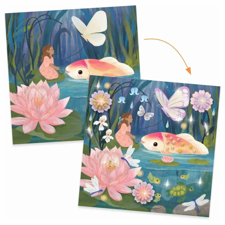 Djeco Kit créatif Poucelina| Loisirs Créatifs