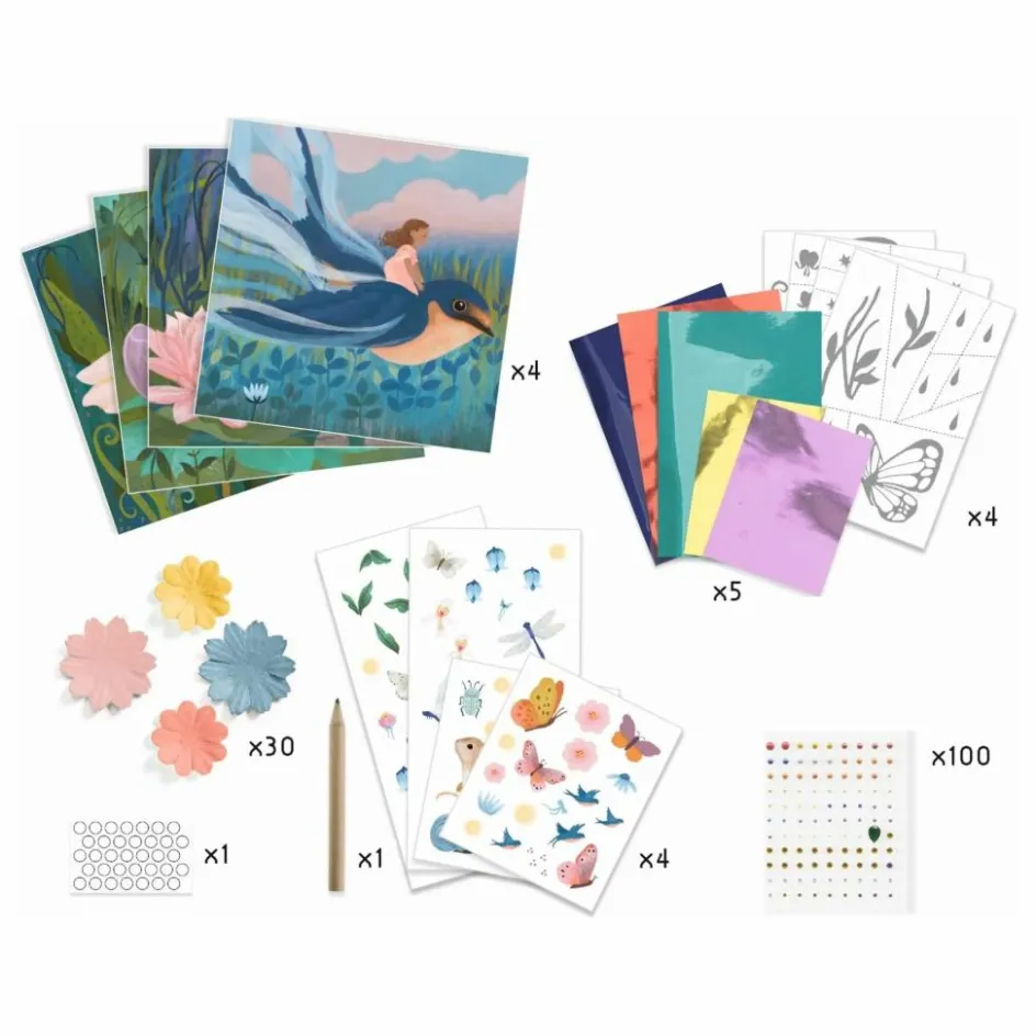 Djeco Kit créatif Poucelina| Loisirs Créatifs