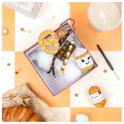 Hot Kit de charms en crochet - Coffee Time Loisirs Créatifs