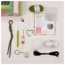 La Petite Épicerie Loisirs Créatifs*Kit de charms en crochet - Matcha Club