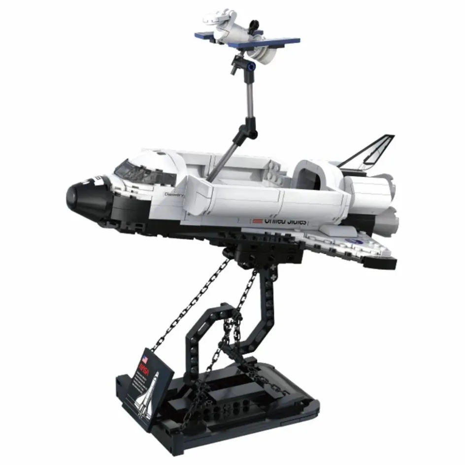 Hot Cada Kit de construction - NASA Navette spatiale Discovery - 475 pièces Multicolore