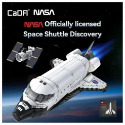 Hot Cada Kit de construction - NASA Navette spatiale Discovery - 475 pièces Multicolore