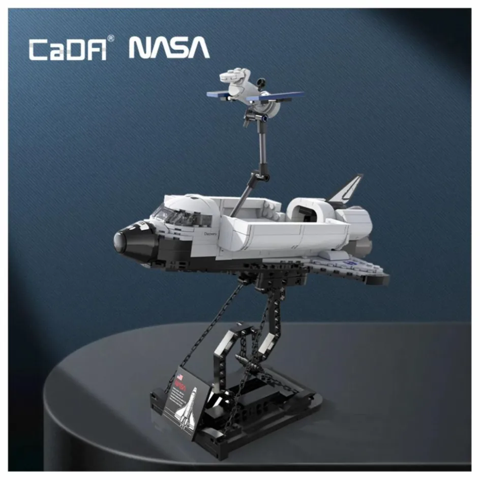 Hot Cada Kit de construction - NASA Navette spatiale Discovery - 475 pièces Multicolore