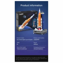 Outlet Cada Kit de construction - NASA Fusée Artemis SLS - 659 pièces Multicolore