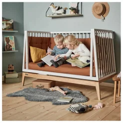 New Leander Kit de conversion pour lit bébé évolutif Luna 70x140 | Blanc