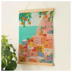 Online La Petite Épicerie Kit de Diamond painting - Positano par Petra Lidze Multicolore