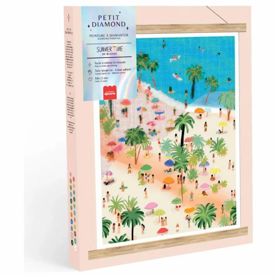 La Petite Épicerie Kit de Diamond painting - Summer Time par Melisa Bilgici| Loisirs Créatifs