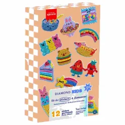 La Petite Épicerie Kit de Diamond painting enfant - Stickers Yummy| Loisirs Créatifs