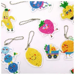 Online Kit de Diamond painting enfant - Porte-clefs Loisirs Créatifs