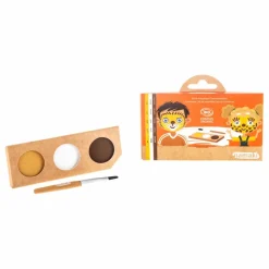 Namaki Kit de maquillage 3 fards Lion & Girafe || Déguisements