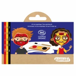 Online Namaki Kit de maquillage 3 fards Ninja & Super-Héros | Rouge