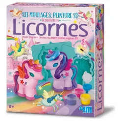 4M Kit de moulage - Licornes| Loisirs Créatifs