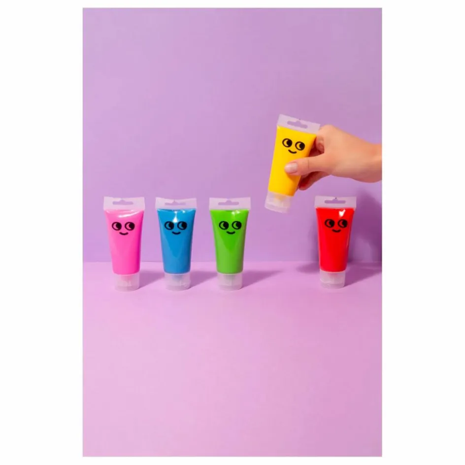 Hot Omy Kit de peinture à doigts - 5 tubes Multicolore
