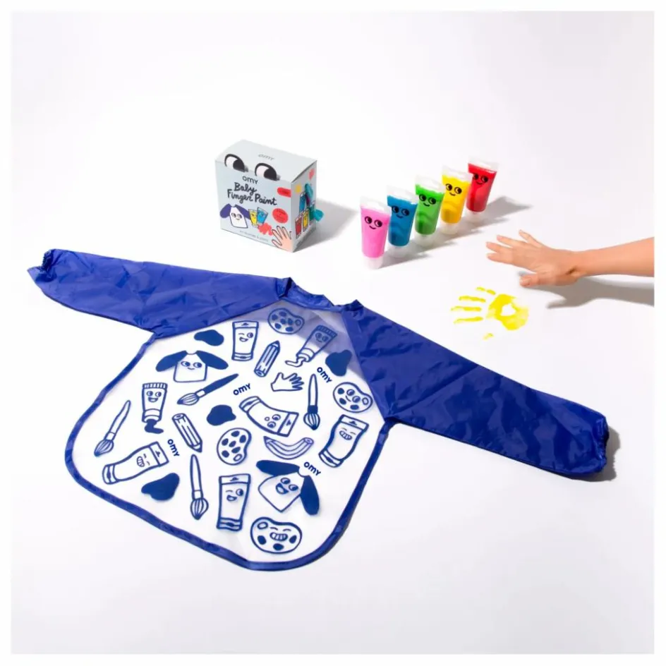 Hot Omy Kit de peinture à doigts - 5 tubes Multicolore