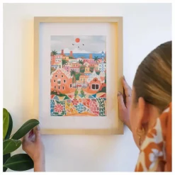 Online La Petite Épicerie Kit de peinture au numéro - Barcelona par Dazlstudio Multicolore