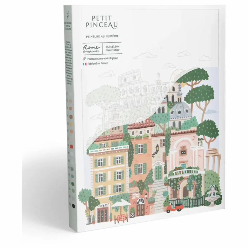 La Petite Épicerie Loisirs Créatifs*Kit de peinture au numéro - Rome par Hoglet and Co
