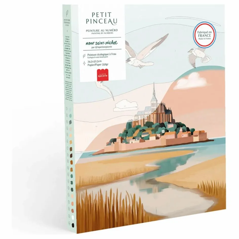 Online La Petite Épicerie Kit de peinture au numéro - Mont Saint-Michel par La Petite Epicerie Multicolore