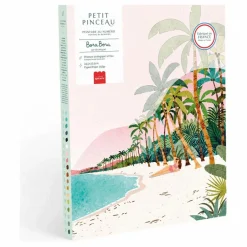 Clearance La Petite Épicerie Kit de peinture au numéro - Bora Bora par Tania Garcia Multicolore