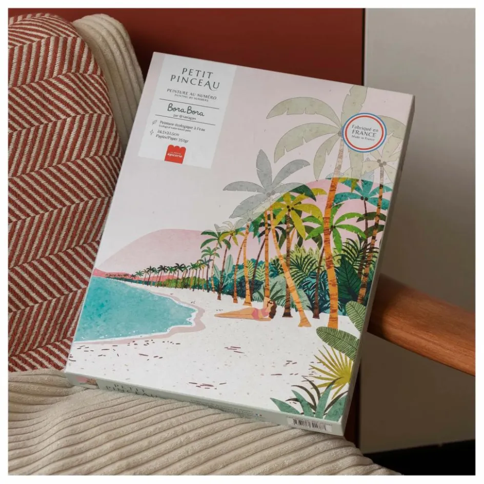 Clearance La Petite Épicerie Kit de peinture au numéro - Bora Bora par Tania Garcia Multicolore