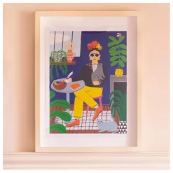Outlet La Petite Épicerie Kit de peinture au numéro - La Fille aux Chats Multicolore
