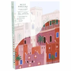 La Petite Épicerie Kit de peinture au numéro - Maroc par Mona Mai| Loisirs Créatifs