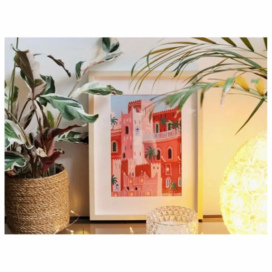 La Petite Épicerie Kit de peinture au numéro - Maroc par Mona Mai| Loisirs Créatifs
