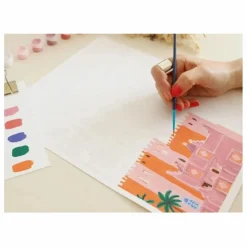 La Petite Épicerie Kit de peinture au numéro - Maroc par Mona Mai| Loisirs Créatifs