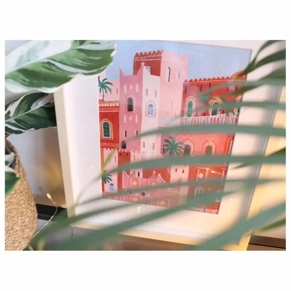 La Petite Épicerie Kit de peinture au numéro - Maroc par Mona Mai| Loisirs Créatifs