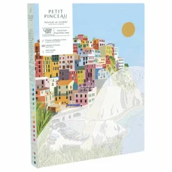 La Petite Épicerie Kit de peinture au numéro - Cinque terre par Kenzie Elston| Loisirs Créatifs