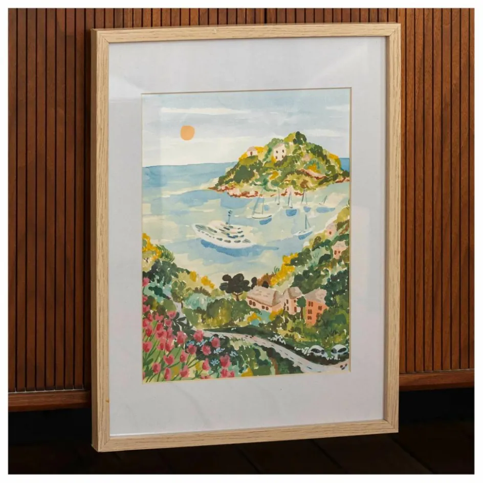 La Petite Épicerie Loisirs Créatifs*Kit de peinture au numéro - Balade dans les Calanques par Sabina Fenn