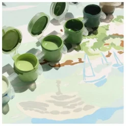 La Petite Épicerie Loisirs Créatifs*Kit de peinture au numéro - Balade dans les Calanques par Sabina Fenn