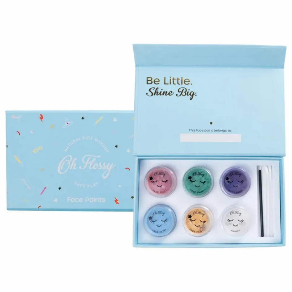 Hot Oh Flossy Kit de peinture pour le visage Multicolore