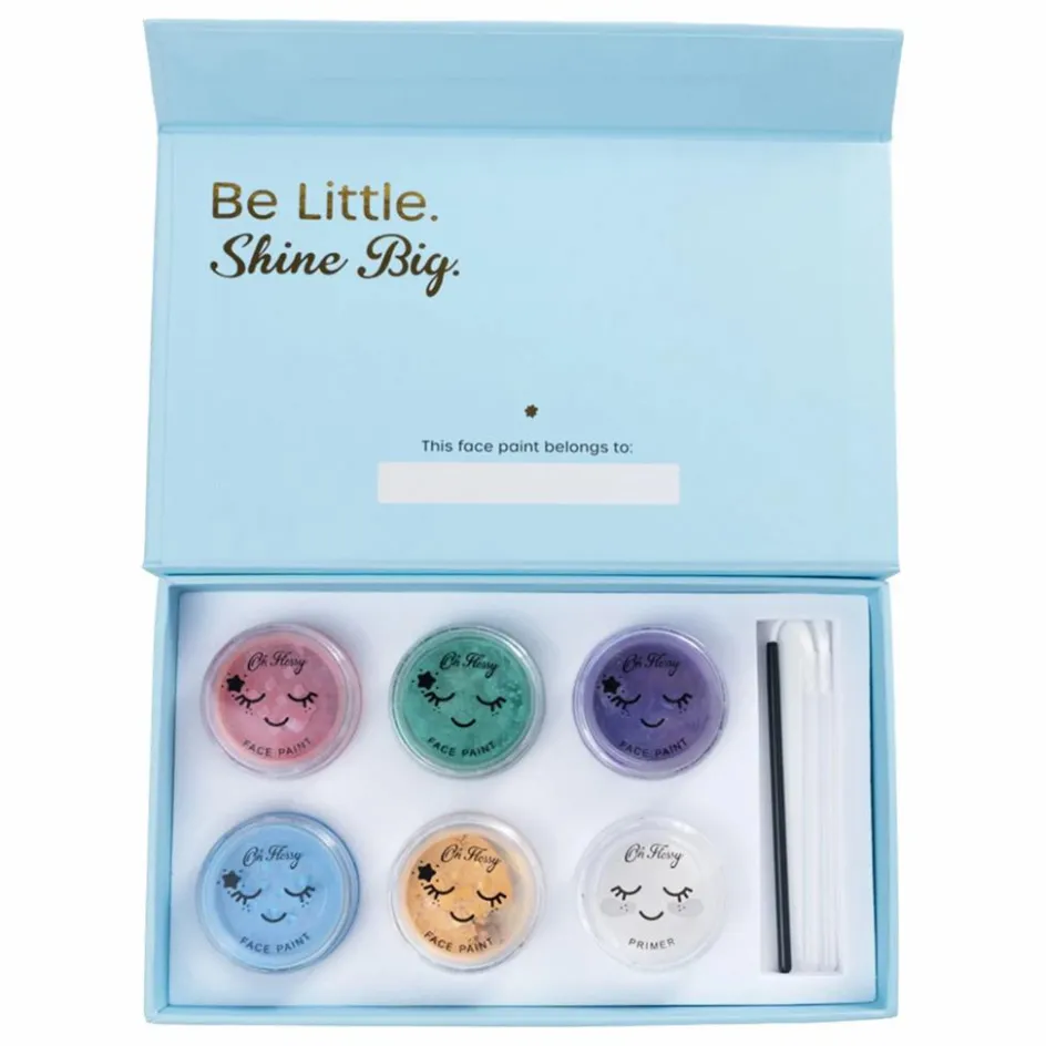 Hot Oh Flossy Kit de peinture pour le visage Multicolore