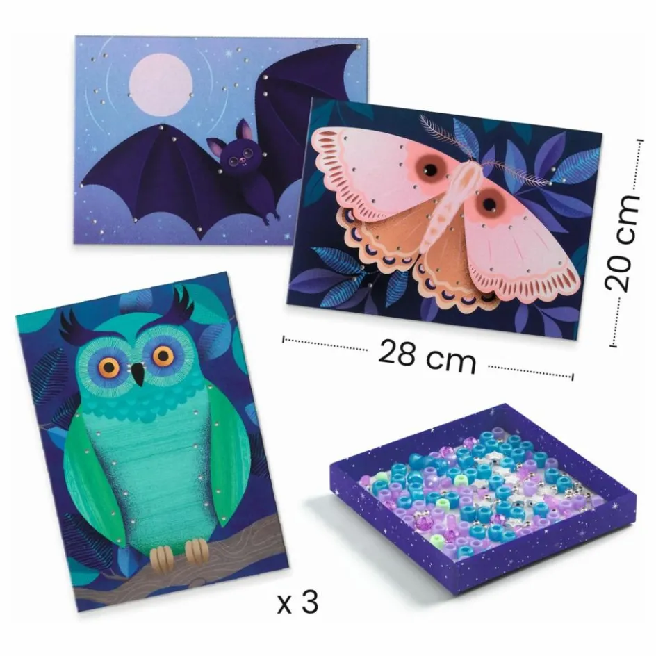 Djeco Kit de perles Illuminer la nuit| Loisirs Créatifs