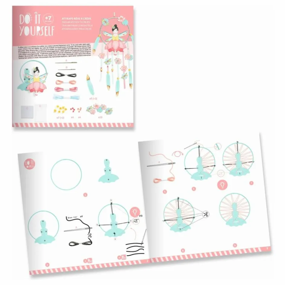 Online Kit DIY - Attrape rêve à créer Loisirs Créatifs